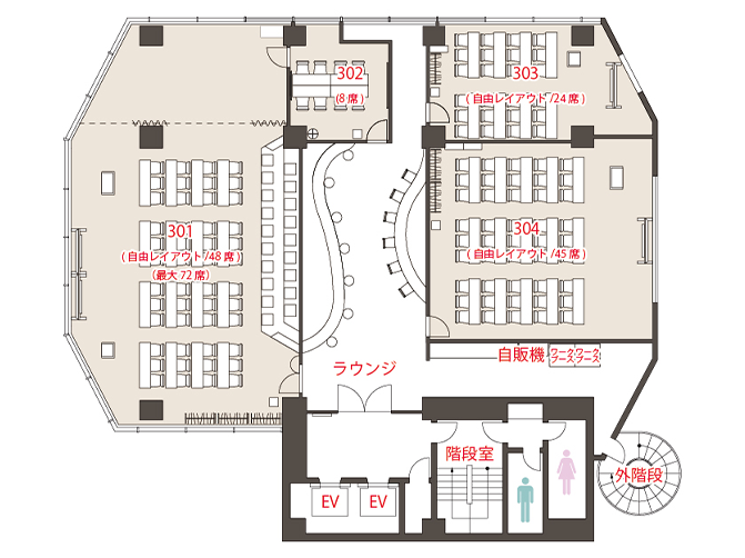 フロアレイアウト