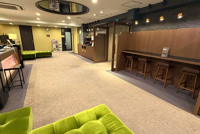 コーヒーコーナー、イート&ワークスペース